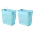 UUJOLY Plastic Small Trash Can Wastebasket, Garbage Container Basket by UUJOLY
