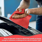 HOMERHYME Microfiber Cleaning Cloth, 150 Pack Cleaning Rags Microfiber Towel - Image 5