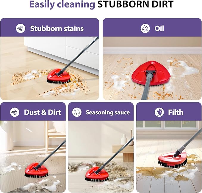2-Pack Oceda Scrubber Mop Heads - Image 6