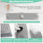 15.7 Inch Long Stone Faucet Mat - Image 5
