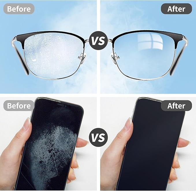 BK Glasses Cleaning Cloth, Microfiber Cleaning Cloths, Eyeglasses Clean Cloths - Image 3