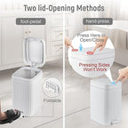 rejomiik Small Bathroom Trash Can - Image 3