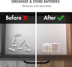 Tenergy 10 Pack Plastic Storage Case - Image 2