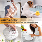 Hair Drain Catcher, Square Drain Cover - Image 2