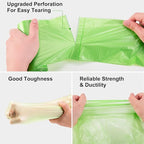 Small Trash Bags 4-6 Gallon, Inwaysin 200 Count Biodegradable Trash Bags 4 - Image 3