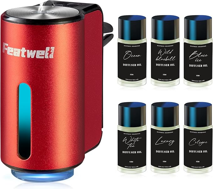 Featwell Car Air Freshener, Three Adjustable Modes Intelligent Aroma Diffuser by Unknown