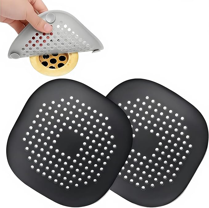 Silicone Shower Drain Hair Catcher by Unknown