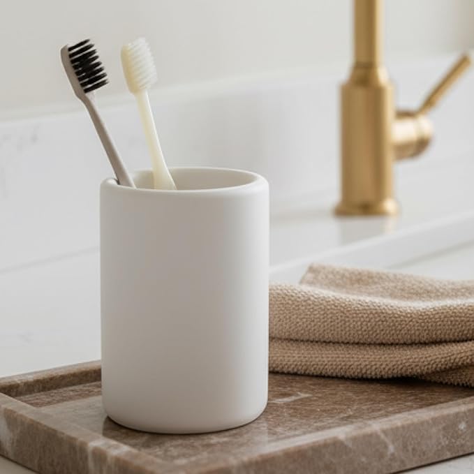 Nature Diatomite Toothbrush Holders by BekPooQ