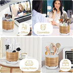 Wood Toothbrush Holders Organizers - Image 8