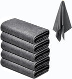 5pcs 9×7 Inches Real Magic Cloth Thickened Magic Cleaning Cloth Microfiber by BOOLUU