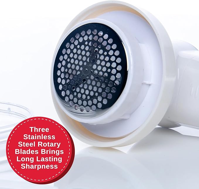 SINGER Compact Fabric Shaver and Lint Remover | Portable, Battery Operated - Image 4