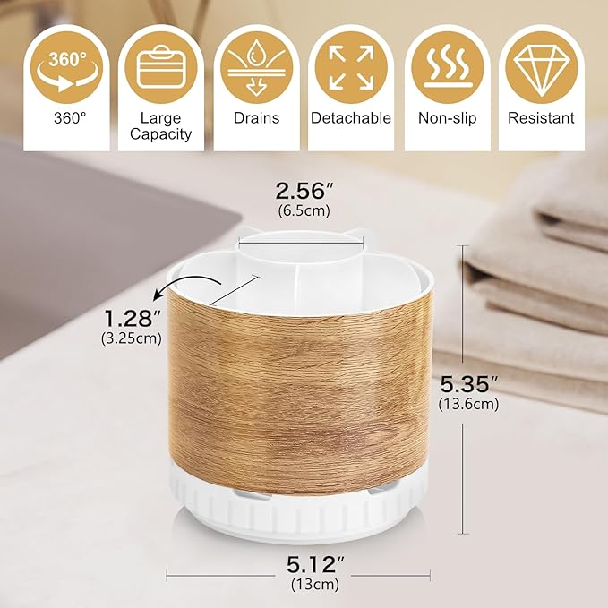 Wood Toothbrush Holders Organizers - Image 5