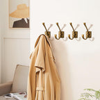 khtumeware Vintage Wall Hooks, 3 Pack Coat Hooks Hardware Towel Hooks - Image 3