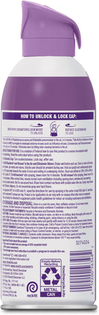 Lysol Air Sanitizer Spray with Bacterial Odor Eliminator - Image 9