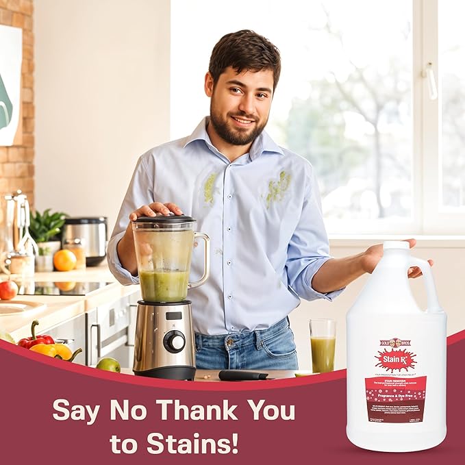 Stain Remover, Effectively Eliminates Stains from Wine, Berries & Blood on - Image 4