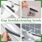 15pcs Crevice Cleaning Brush, Hard Bristle Scrub Brushes Tools, Window and - Image 3