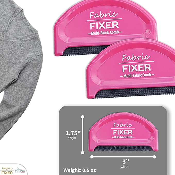 Multi-Fabric Depilling Comb for Sweater Pills and Fuzz Manual Fabric Defuzzer - Image 7