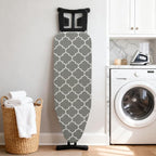 Ironing Board Cover and Pad, Sewn-in Thick Feltpads, Elastic Edge, Fits - Image 6