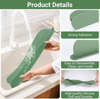 19.29 inch Silicone Sink Splash Guard, Splash Guard - Image 3