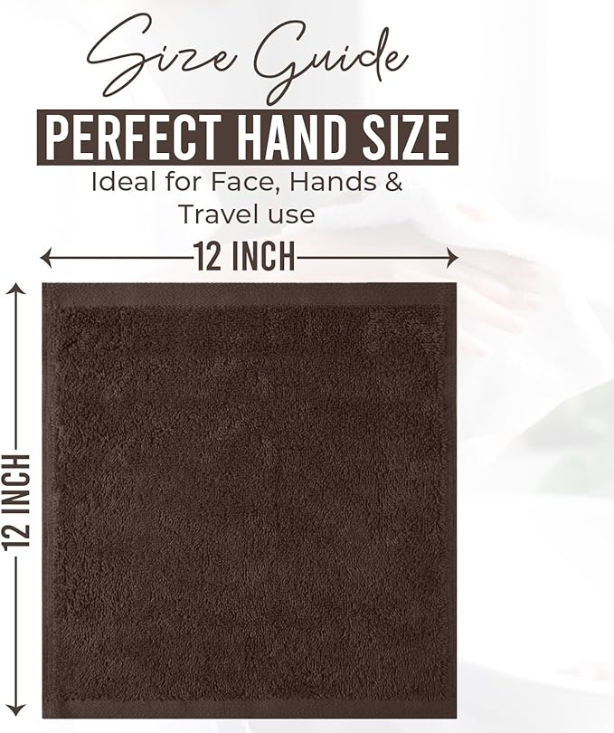 DAN RIVER 12 Pack Wash Cloths for Showering - Image 2