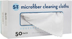 S&T INC. 50 Pack Microfiber Cleaning Cloth by STINC