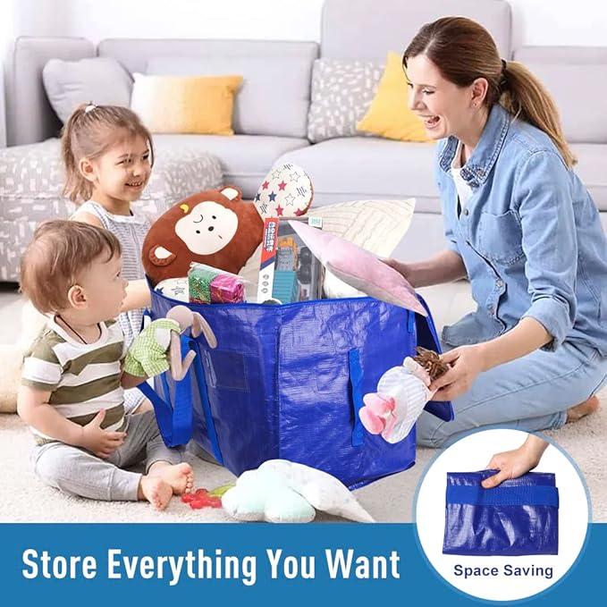 Moving Bags Heavy Duty Extra Large Cube Storage Tote - Image 5