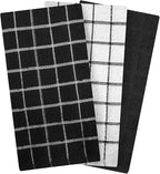 Ritz Premium 100% Cotton Terry Check Kitchen Dish Towels - Image 2