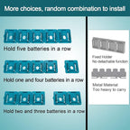 Battery Mount Holder Work for Makita 18V Batteries, Wall Mounts Hanger Fit for - Image 5