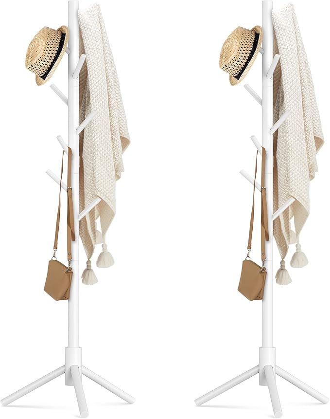 Haddockway Wooden Coat Rack Stand by Haddockway