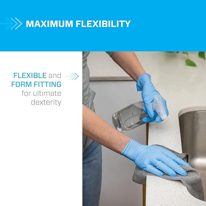 Mr Clean Bio-Nitrile Disposable Gloves 200 Count - Image 4