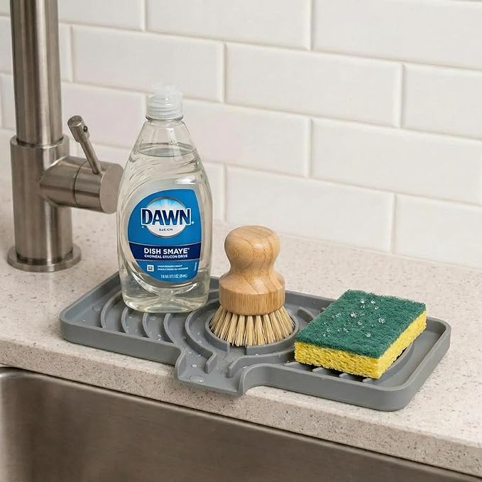 Silicone Sponge Holder for Kitchen Sink - Image 2