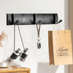 Folding Coat Hooks, Wall Mounted Coat Rack - Image 3