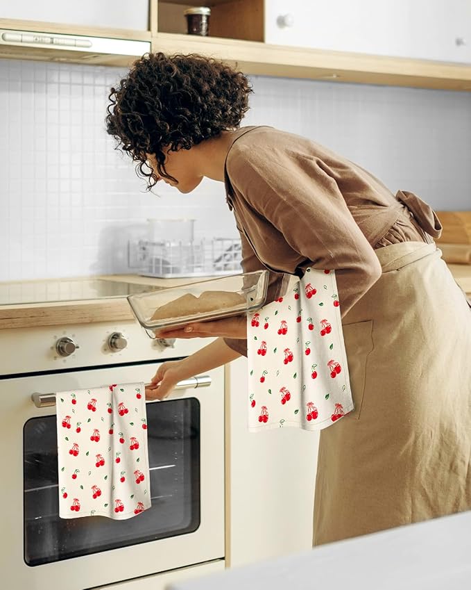 Flour Sack Kitchen Towels Set of 2-18x26 Cotton Dish Towels - Image 6