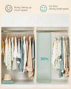 SONGMICS Baby Kids Hangers 50 Pack - Image 4
