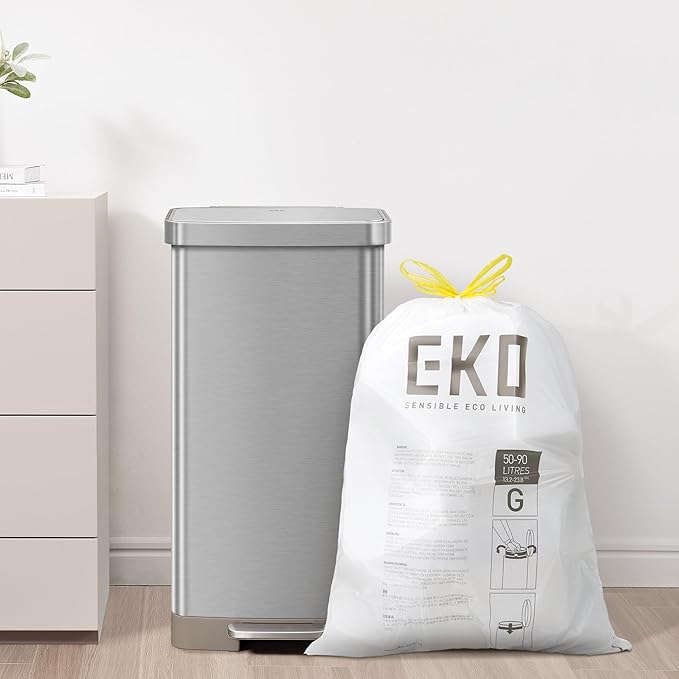 EKO 21 Gallon / 50-90 Liter, Extra-Strong Garbage Bags, Lavender Scent - Image 6