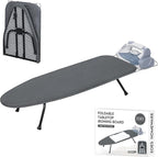 Metal Mesh Panel Tabletop Ironing Board | Foldable Iron Board | Heavy Duty by ZOESHOMEWARE