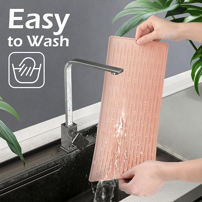 Dish Drying Mats, Heat-resistant Silicone Mat - Image 4