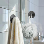 10-Pack Adhesive Wall Hook for Coat and Towel: Extra Sticky 12 LB, Stainless - Image 6
