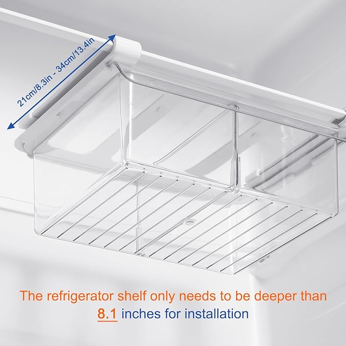 Pull-Out Fridge Drawer Organizer - Image 7