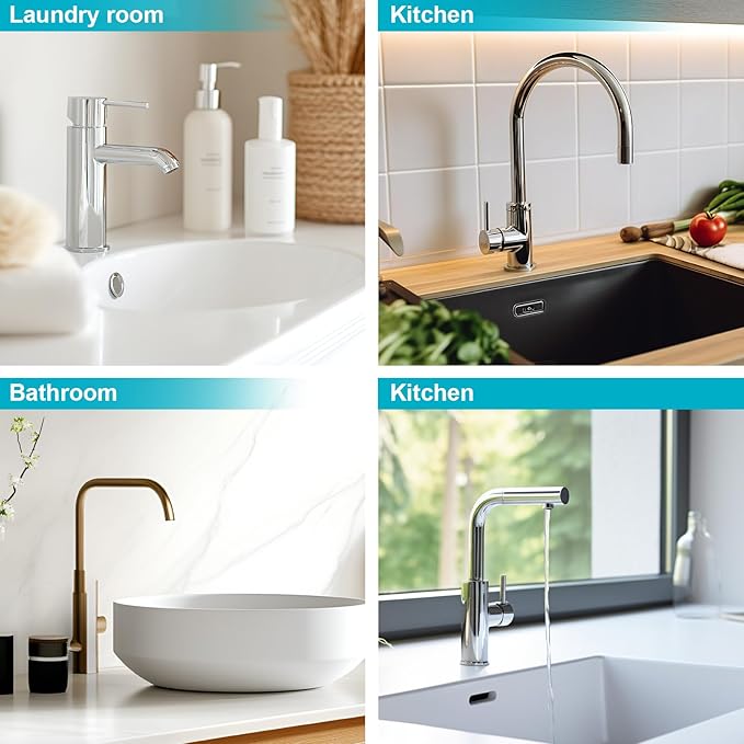 24 Inch Kitchen Sink Splash Guard，5°Slope Fast Draining Silicone Mat - Image 6