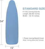 Ironing Board Cover and Pad, Standard Size 15x54, Thick Padding, Elastic Edge - Image 2