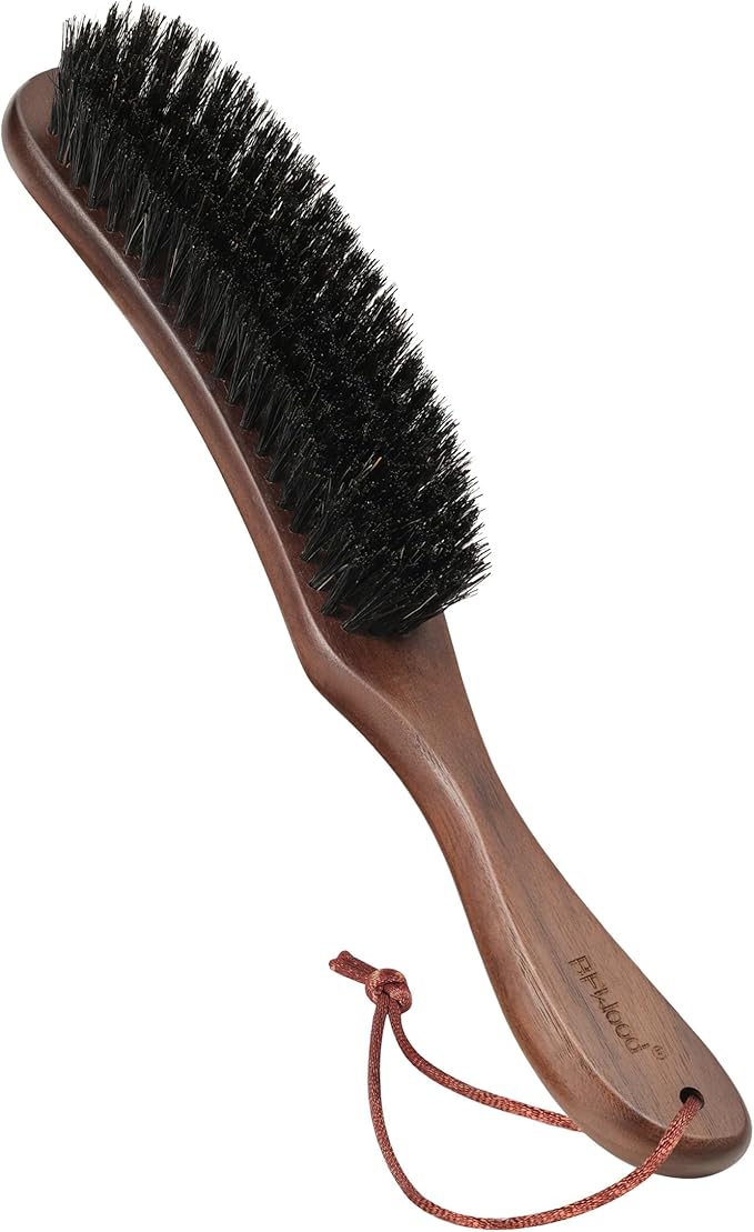 BFWood Clothes Brush, Boar Bristle Lint Brush - Image 4