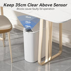 Automatic Motion Sensor Bathroom Trash Can - Image 3