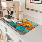 MCALK Floral Vases Dish Drying Mat - Image 7