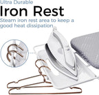SheeChung Ironing Board 13"x43", Compact Ironing Board - Image 5