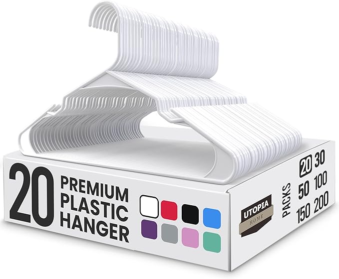 Utopia Home Clothes Hangers 20 Pack by UTOPIAHOME