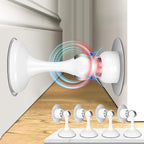 Magnetic Door Stoppers 4 Pack, Stainless Steel Door Stops - Image 8