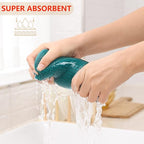 Kitinjoy 100% Cotton Waffle Weave Kitchen Hand Towels - Image 3