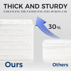 Disposable Face Towels XL, 7.9" x 9.4" Large Face Towelettes Disposable - Image 4