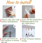 150 Pack Adhesive Hooks Wall Hooks 24lb Self Adhesive Hooks Heavy Duty - Image 7